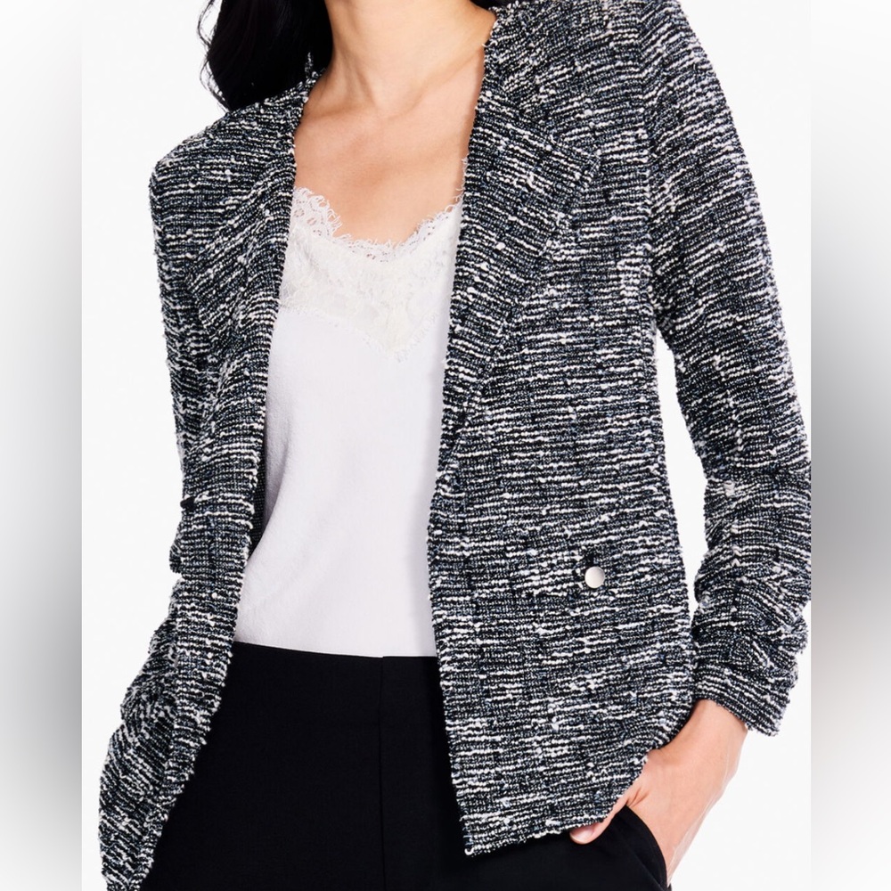 Nic + Zoe Starry Sky Knit Jacket. Worn once.